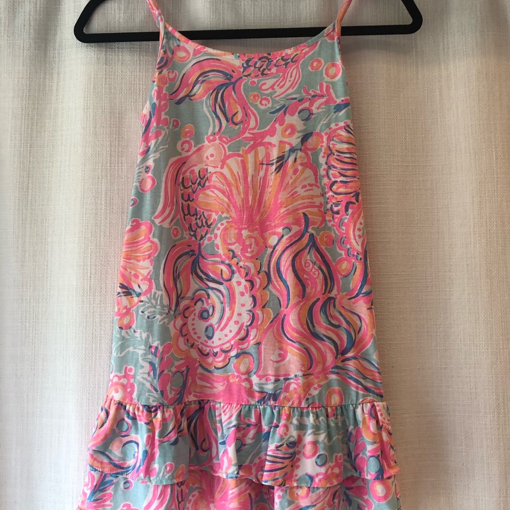 Girls Lilly Pulitzer Arella Ruffle Dress